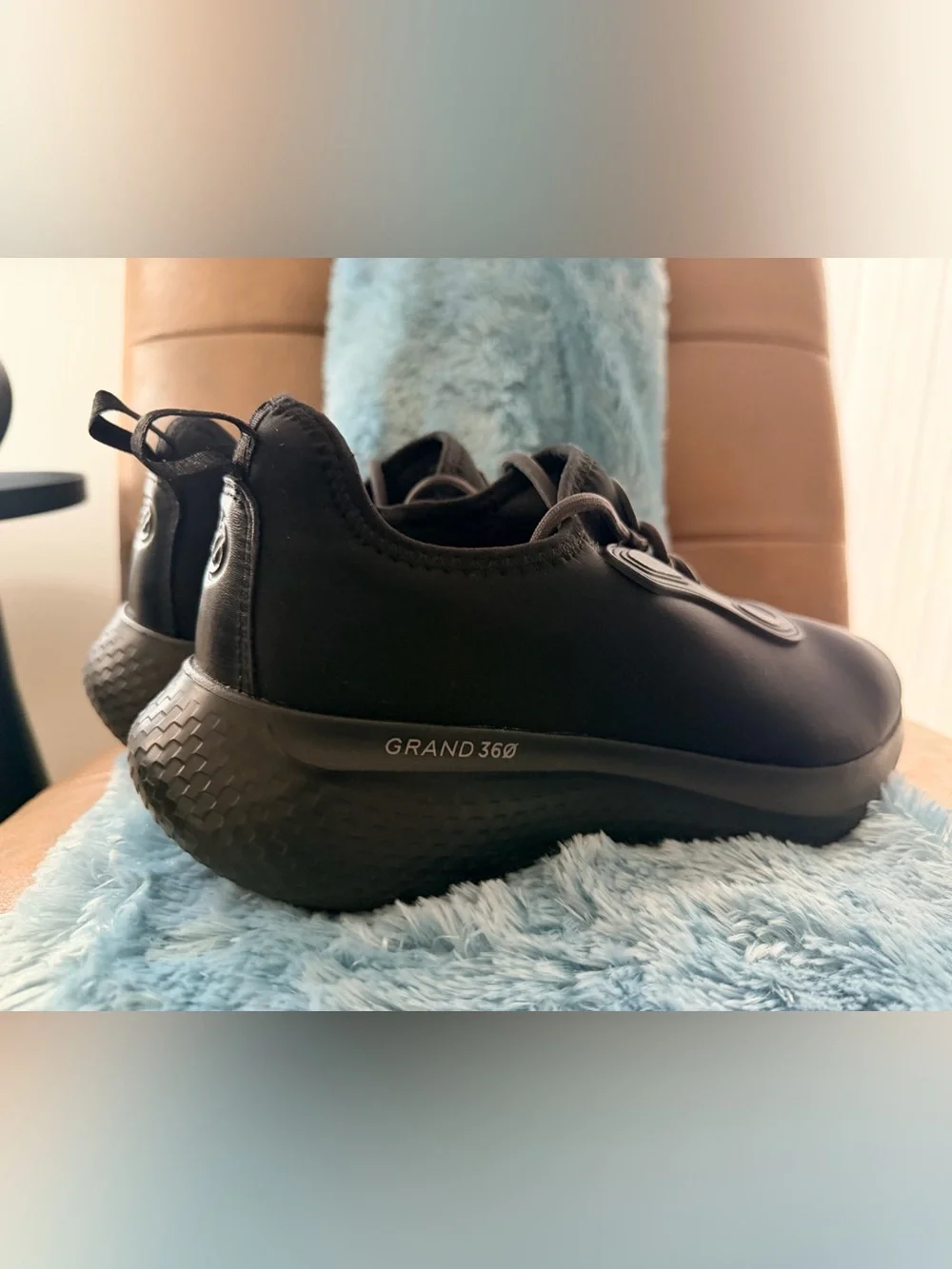 Cole Haan Black Grand 360 Men's Slip-On Sneakers